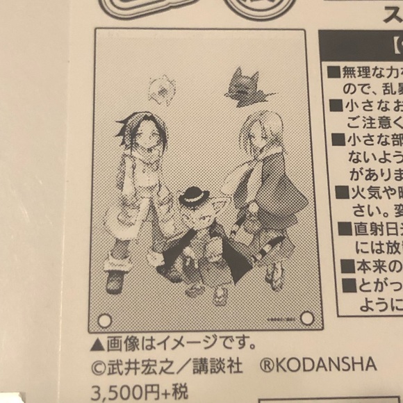 Shaman King Exhibition Clear / Acrylic Art Panel / Figure Japan Exclusive A4 - Picture 6 of 7